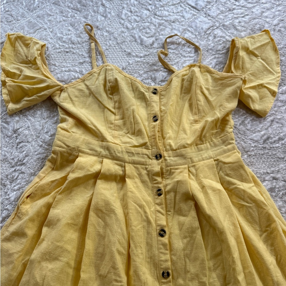 Lulu's Sunny Yellow Dress
